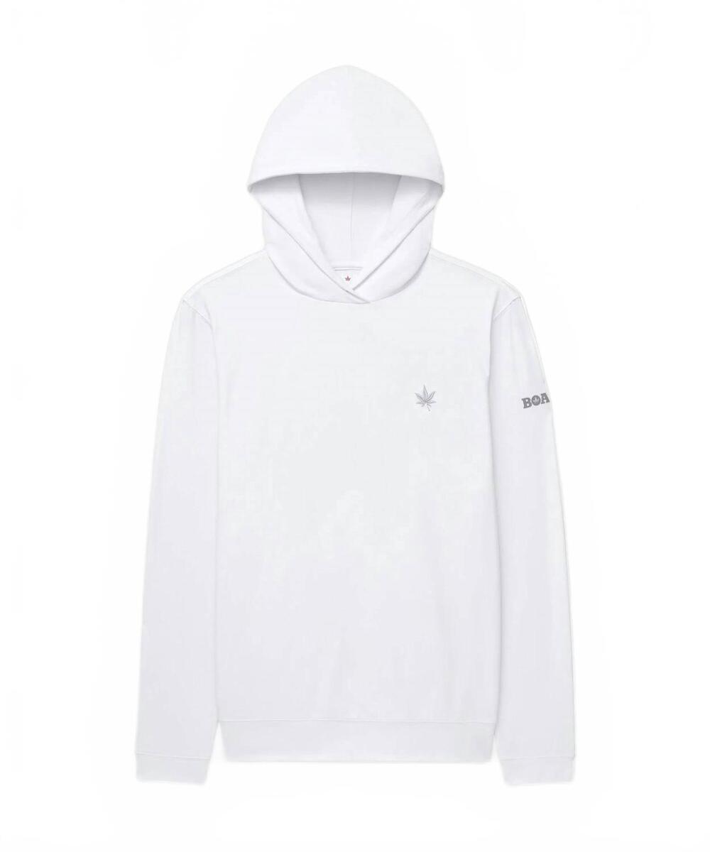 NEW BOAST men's greenwich sport hoodie in white
